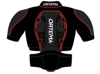 ORTHO-MAX Enduro Protektorenjacke - Rückansicht